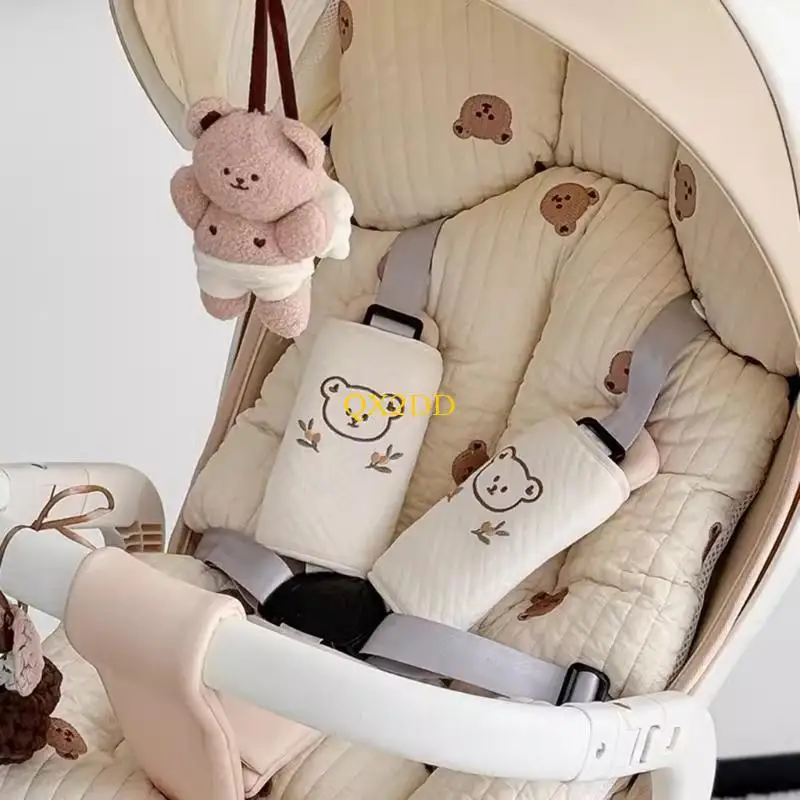 Cojín para cochecito bebé suave y cómodo con estampado animal - imagen 5