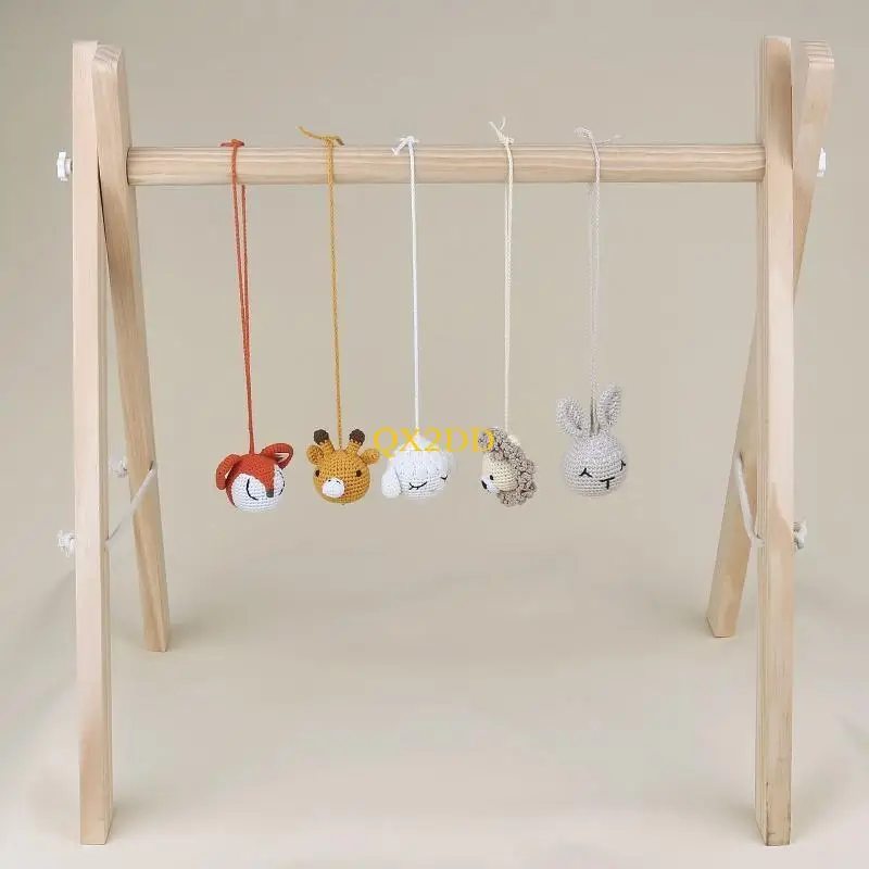 QX2D Baby Puzzle Decoración del dormitorio juguete Cama infantil alrededor suministros colgantes - imagen 4