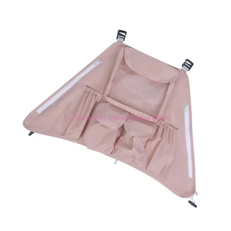 85AE Multifuncional Organizador cochecitos Bolsa impermeable para pañales para bebés Teléfonos juguete - imagen 5