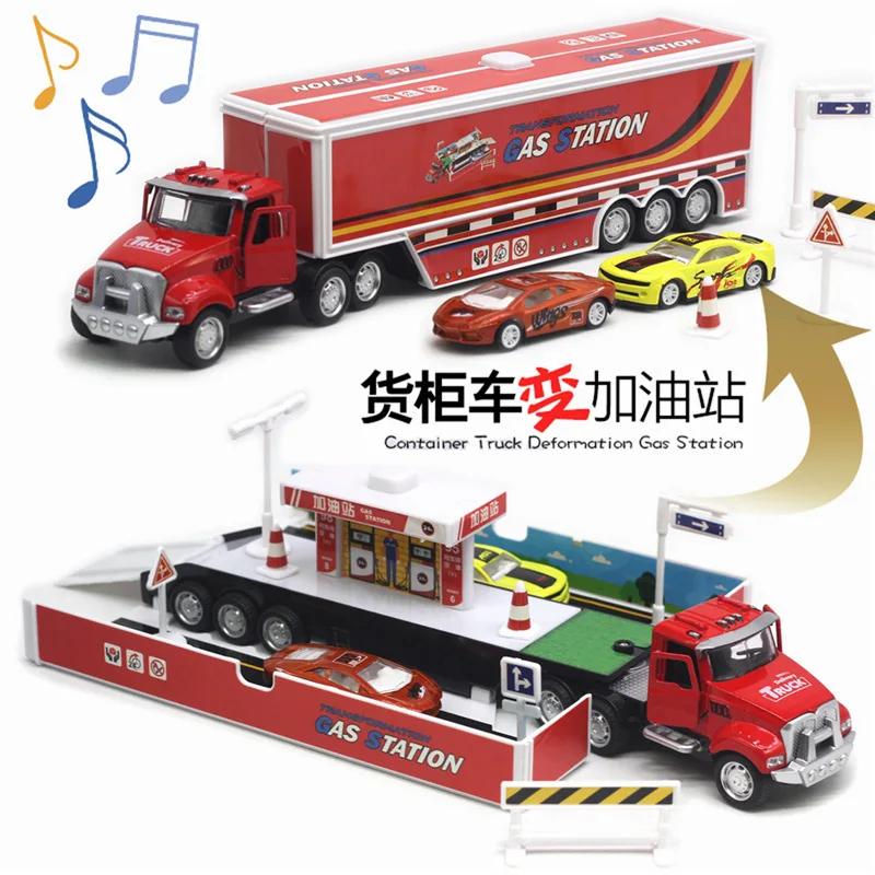 Camión completo - Sistema deformación iluminación