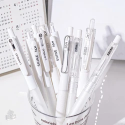 Bolígrafos gel retráctil escolares – Punta fina 0,5mm tinta seca rápida