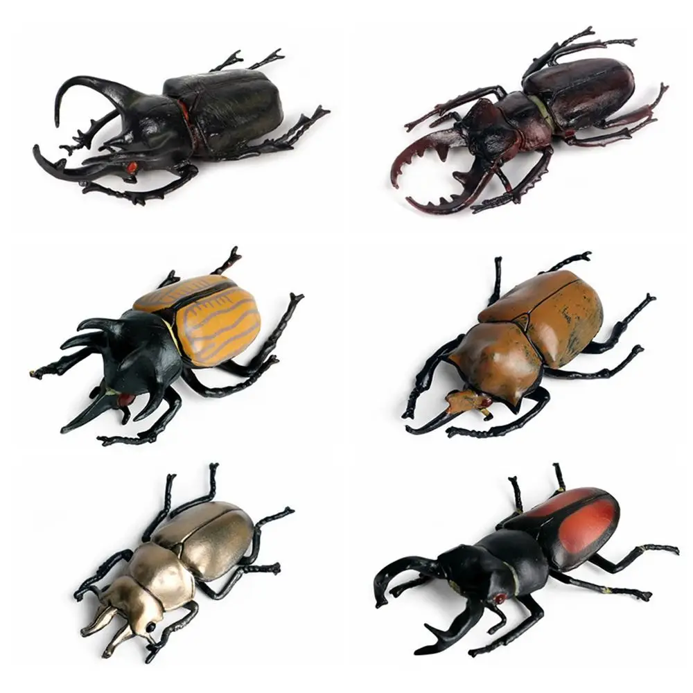 Figuras de insectos realistas – Escarabajo de cuernos largos Dynastes - imagen 5