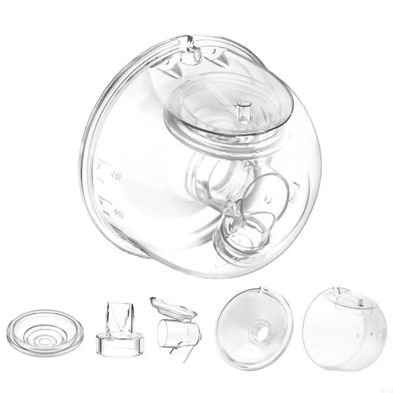 D7YD 1 Juego inserto brida 24mm/27mm con vaso recolector leche para accesorios extractor leche S9P/S12P con - imagen 5