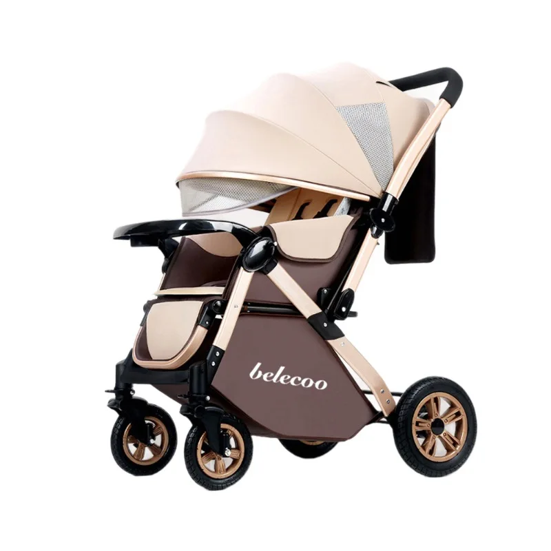 Cochecito reversible ligero con amortiguación para bebé - imagen 5