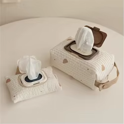 Estuche portátil para toallitas húmedas, bolsa para cochecito, cajas de pañuelos con tapa, accesorios para cochecito de bebé, funda de toalla, bolsa colgante para carrito para recién nacido