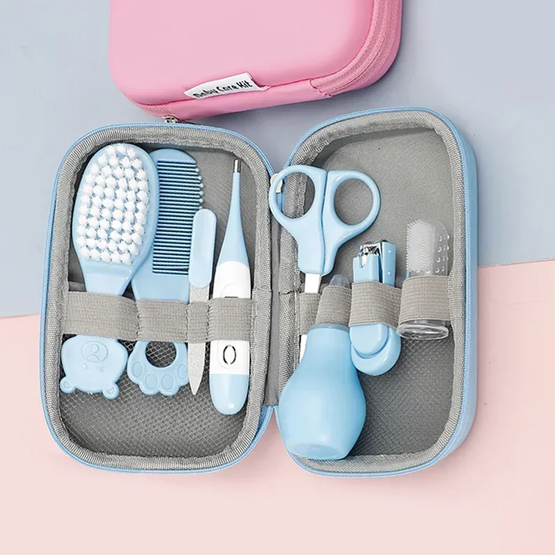 Kit cuidado bebé con cortaúñas, peine y cepillo suave - imagen 3