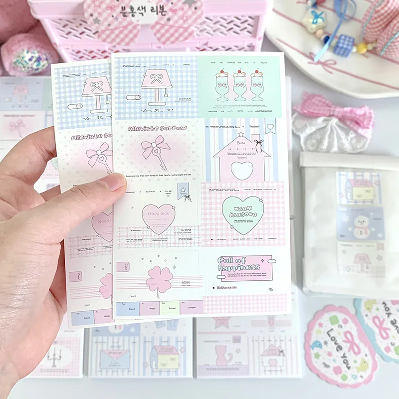 Pegatinas coreanas para scrapbooking y manualidades - imagen 4