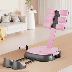 Máquina de abdominales con bandas de resistencia para core en casa