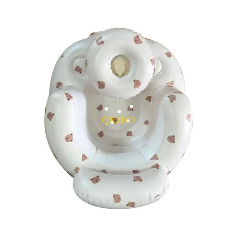 Bear Designs Sofá inflable de apoyo para bebés