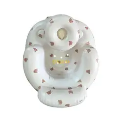 Bear Designs Sofá inflable de apoyo para bebés