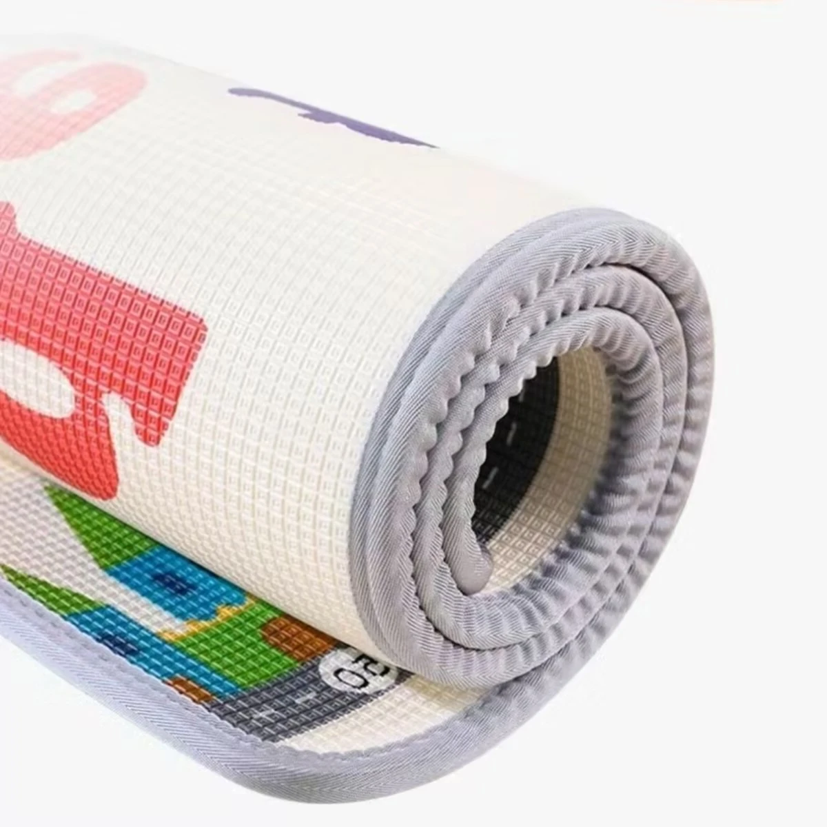 Alfombra de juego gruesa insípida de gran tamaño para niños, estera de seguridad EPE, esteras de juego para gatear para bebés, alfombras plegables