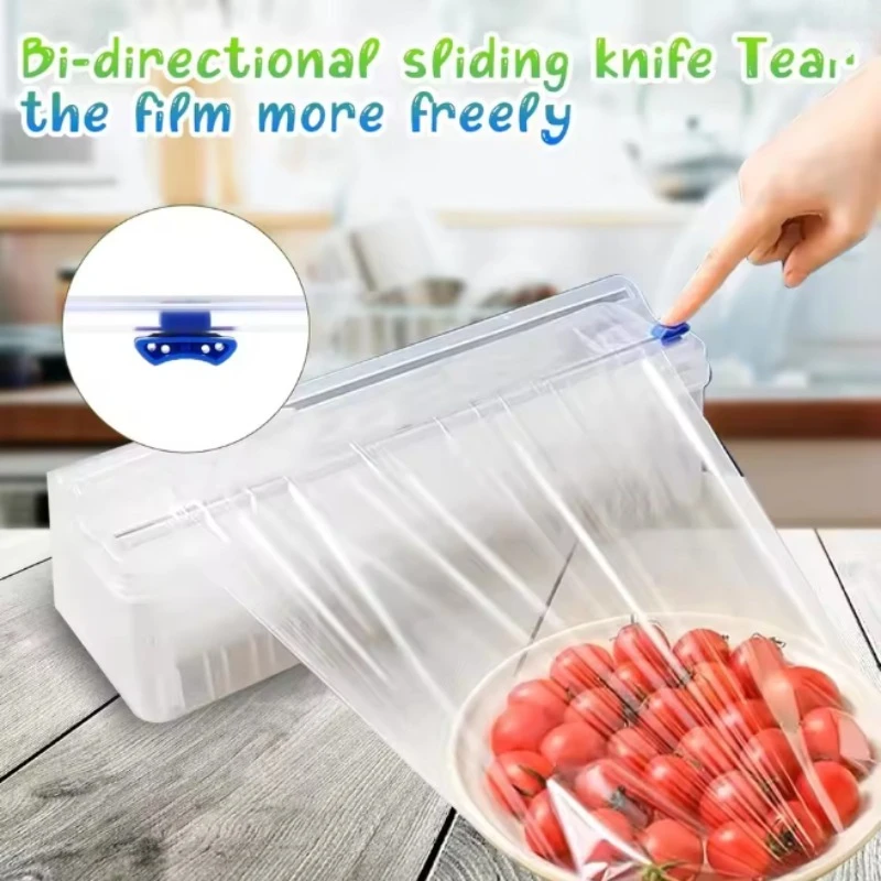 Organizador para film y aluminio con cortador integrado - imagen 2