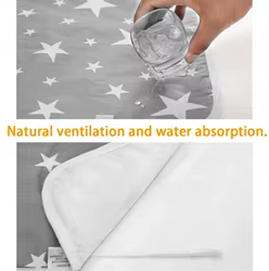 Cambiador de pañales lavable e impermeable para bebé