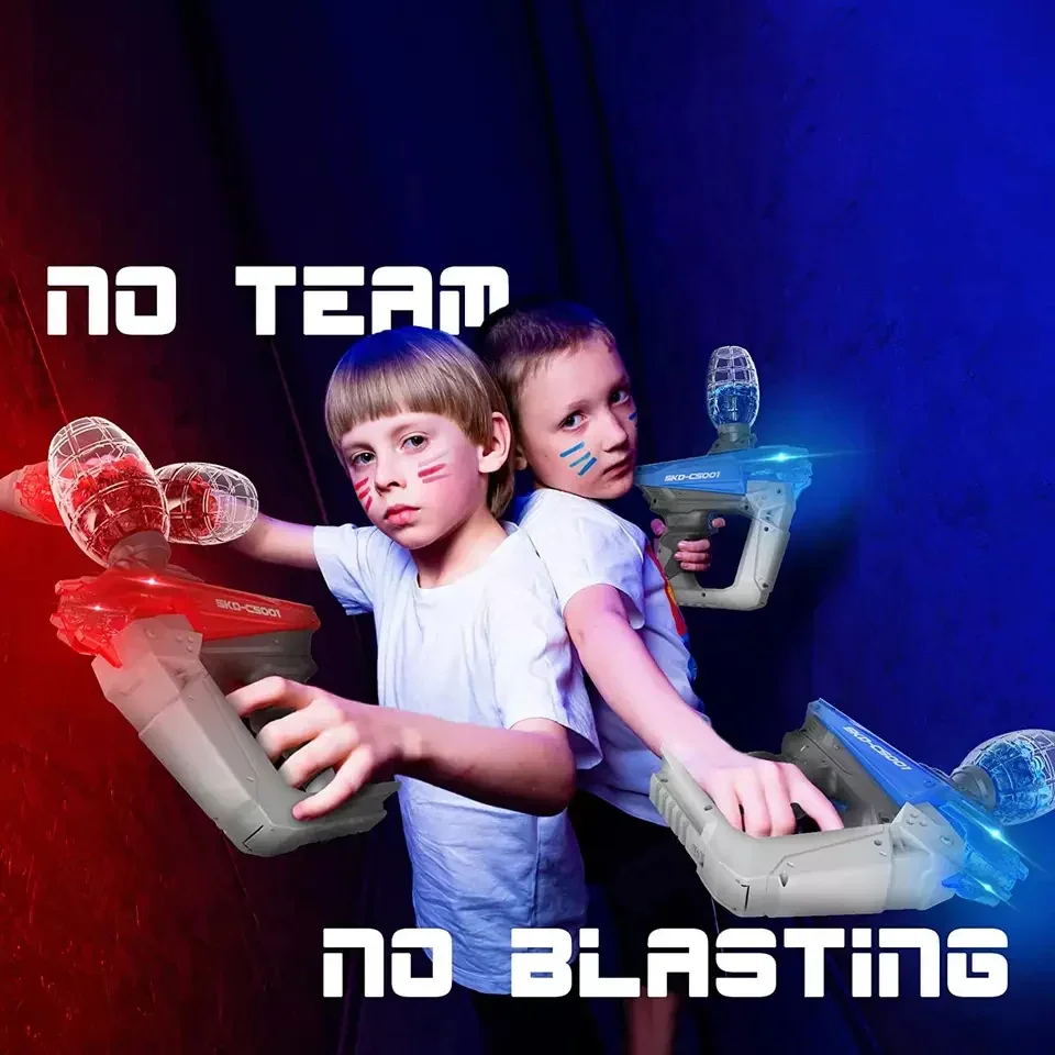 SKD-pistola de Paintball con ondas de choque eléctricas, objetivo de tiro con chorro luminoso, arma de juguete, arma táctica, equipo para niños, juego al aire libre - imagen 4