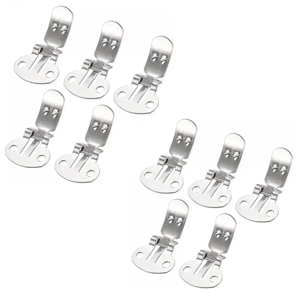 20 unids/lote, accesorios para zapatos artesanales de acero inoxidable, abrazadera para zapatos, Clips de flores, soporte para zapatos, hebillas para zapatos - imagen 5