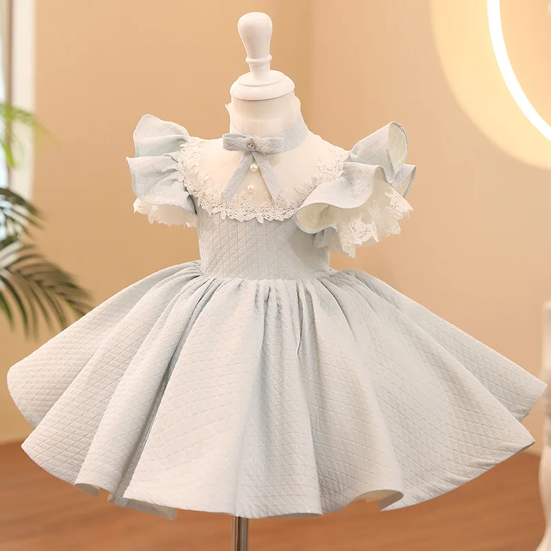 Vestidos españoles de marca para niños y adolescentes, vestido de fiesta de princesa Royal Lolita, vestidos de cumpleaños para niños, ropa de Boutique para niñas - imagen 5