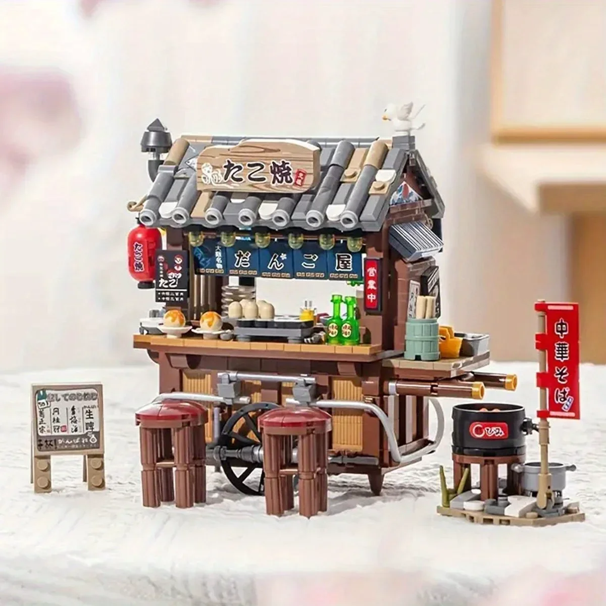 Mini ciudad: bloques de construcción para niños – juego educativo