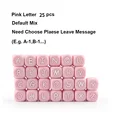 25pcs Mix Letter