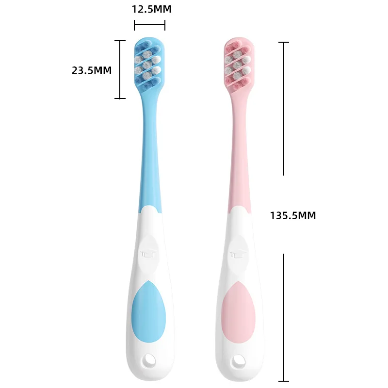 Cepillo de dientes infantil antideslizante de cerdas suaves - imagen 4
