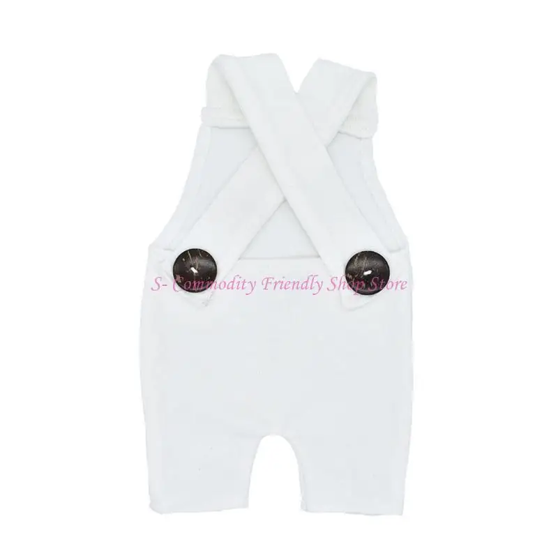 85AE precioso accesorio para fotografía bebés, monos, disfraz, mamelucos, pantalones con tirantes, accesorio único para - imagen 5