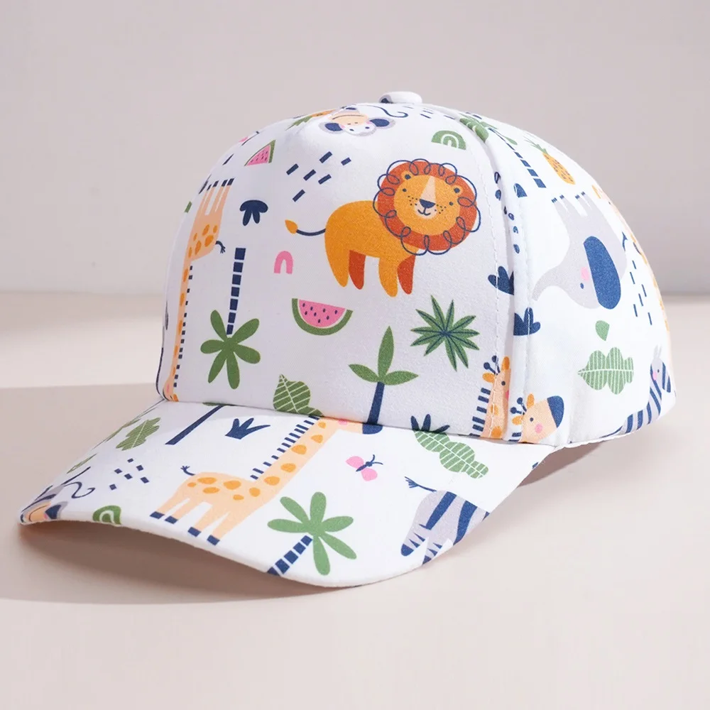 Gorra béisbol veraniega con animales animados para niños y niñas - imagen 5