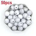 50pcs Marble white