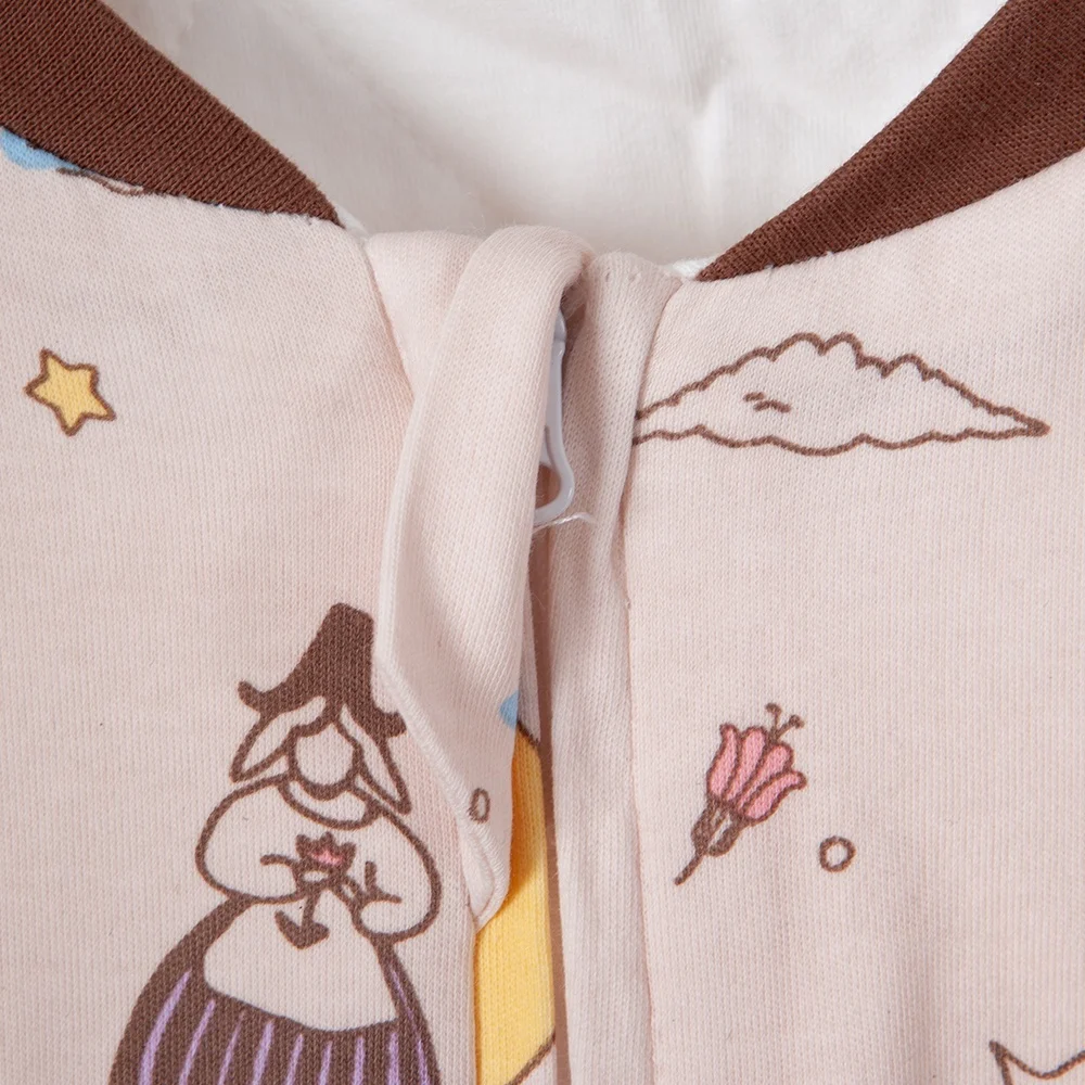 Saco de dormir bebé de algodón suave estampado ciudad de cuento - imagen 3