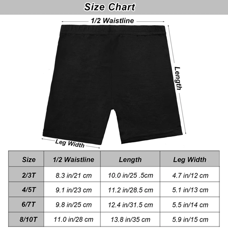 6 unids/set Color caramelo niñas pantalones cortos de seguridad ropa interior para niños Leggings niños verano lindo pantalones cortos calzoncillos para 2-10 años - imagen 5