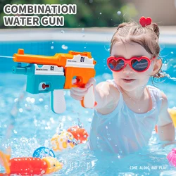 Pistola de agua Mauser desmontable – Juguete con compartimento secreto