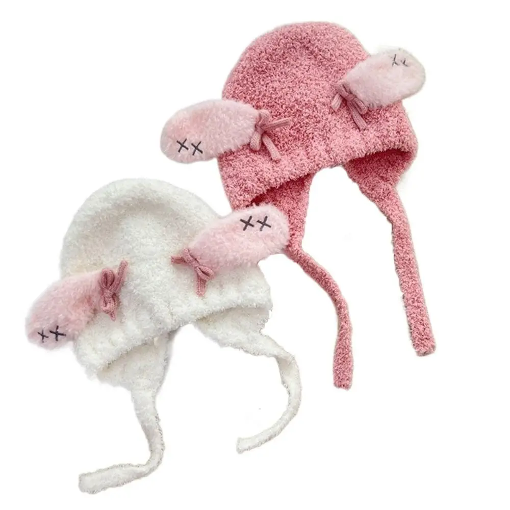 Gorro con protección para los oídos creativo a prueba de frío, gorro térmico cómodo para niños, gorro cálido para niños, ciclismo al aire libre - imagen 3