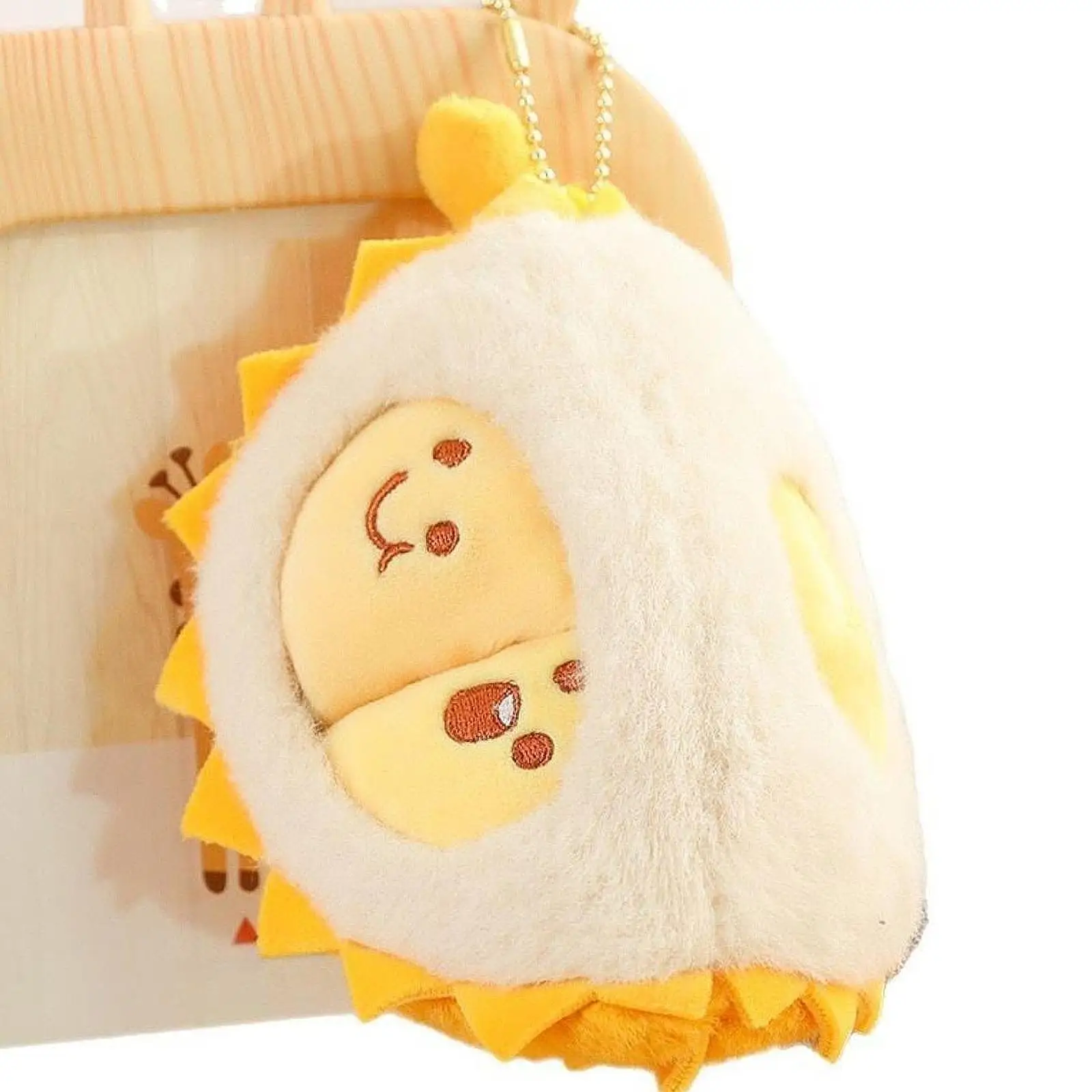 Peeling Durian Plush Doll Durian Plush Toy for Adults Kids Birthday Gifts