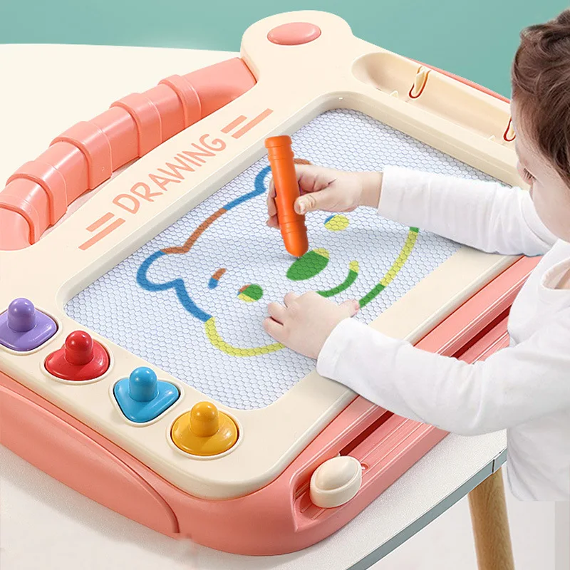Pizarra magnética Montessori para niños - juego educativo y creativo