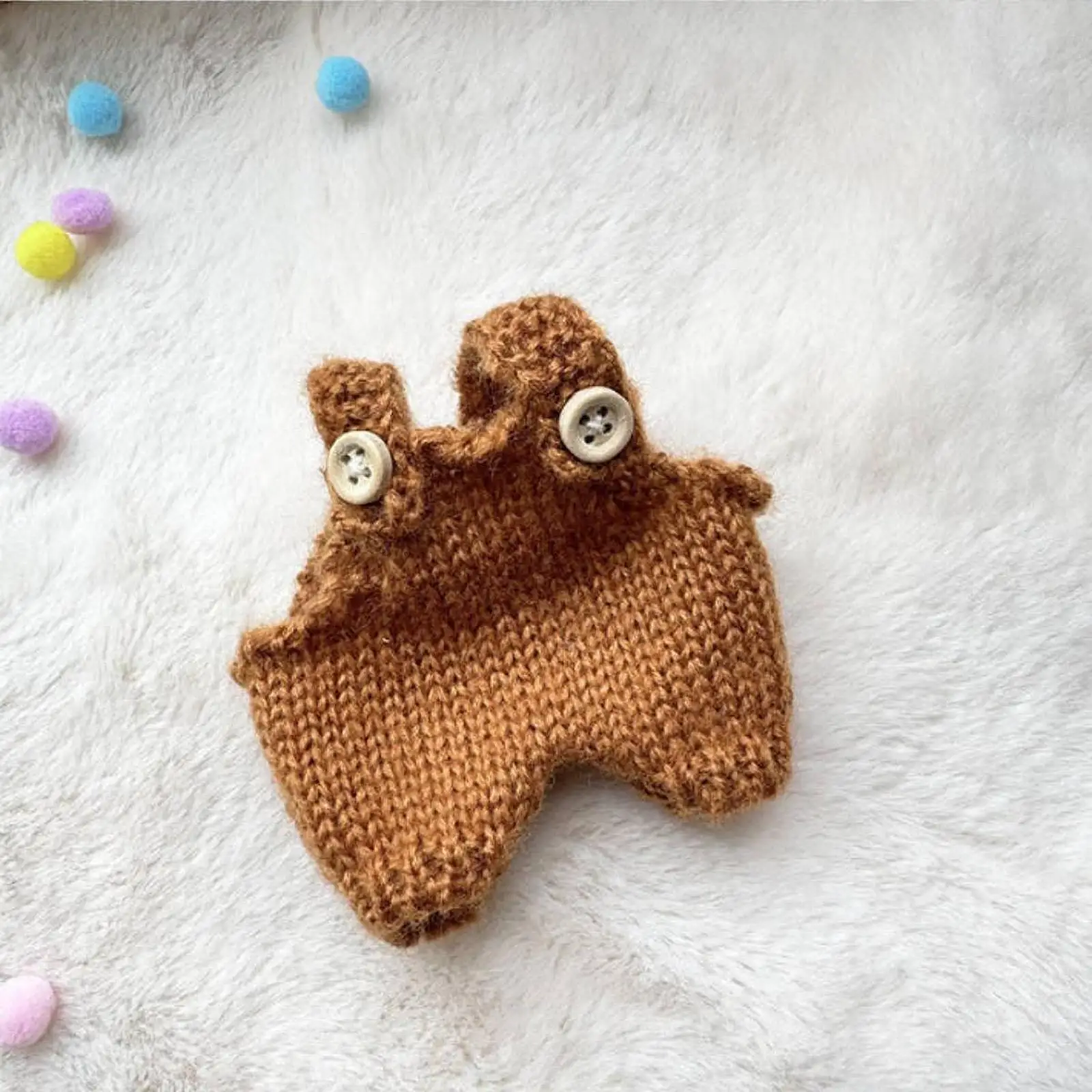 Doll Clothes Doll Accessories Clothing Adorable Dress up Keychain Clothes Accessory for 17cm Doll Pendant Doll Dolls Girls Kids