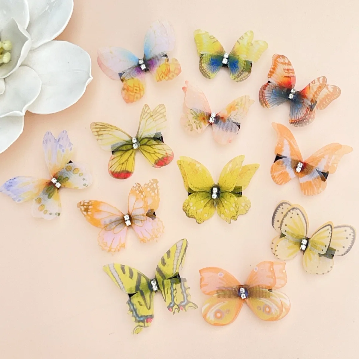 Horquillas mariposa para niña – Complementos de pelo infantil - imagen 4