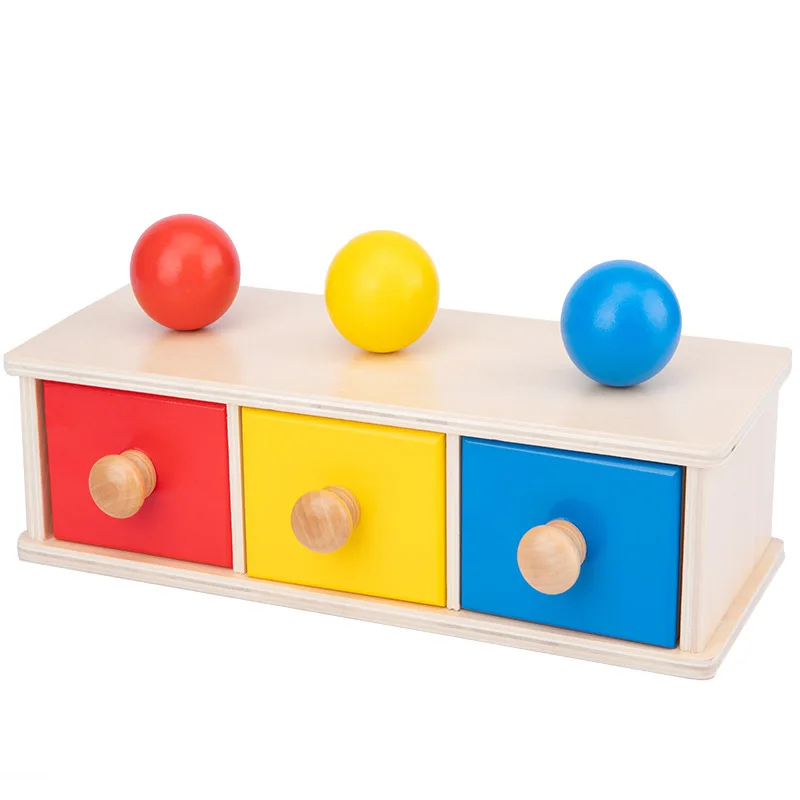 Caja de monedas Montessori giratoria para niños pequeños, juguetes sensoriales, caja permanente, caja Rectangular redonda, regalos de clase IC - imagen 4