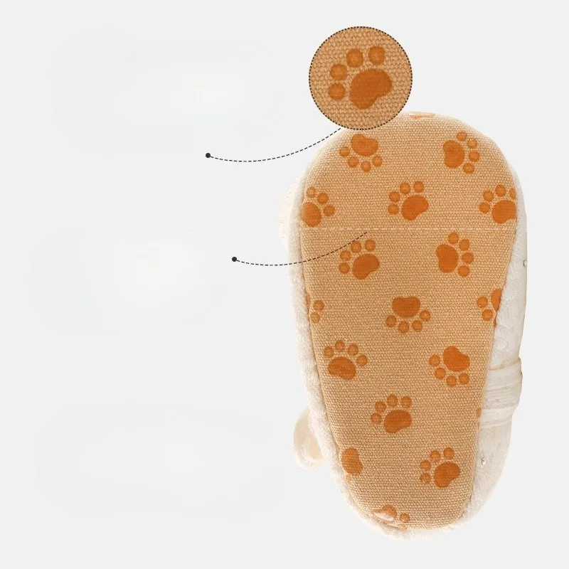 Zapatos de algodón con lazo de encaje para niñas de 0 a 1 año, zapatos antideslizantes de suela suave para caminar, uso en interiores, primeros caminantes de verano de alta calidad - imagen 5