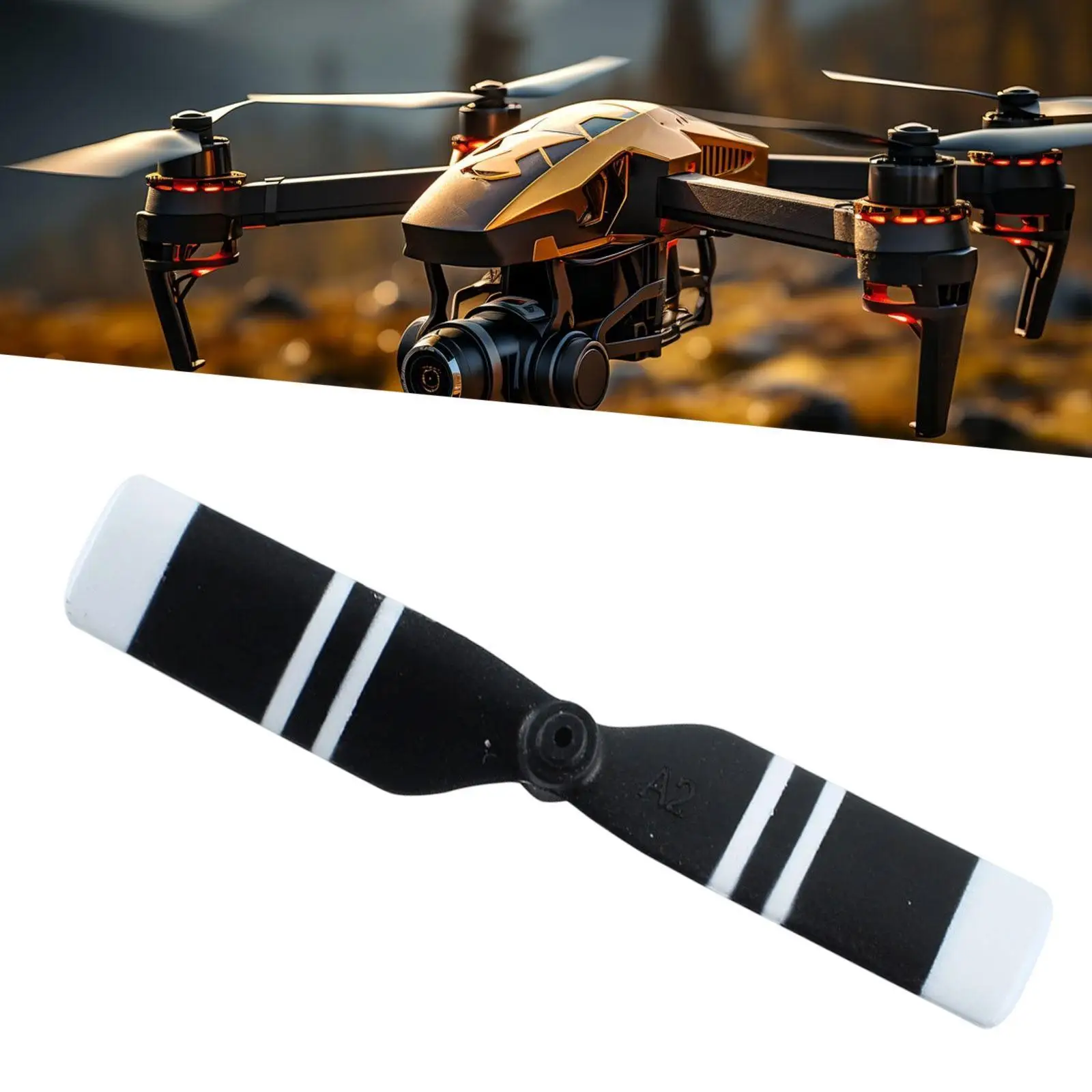 RC Plane Tail Propeller Blade Compact Professional Easy Install Spare Parts RC Plane Tail Propeller Blade Compact Professional Easy Install Spare Parts