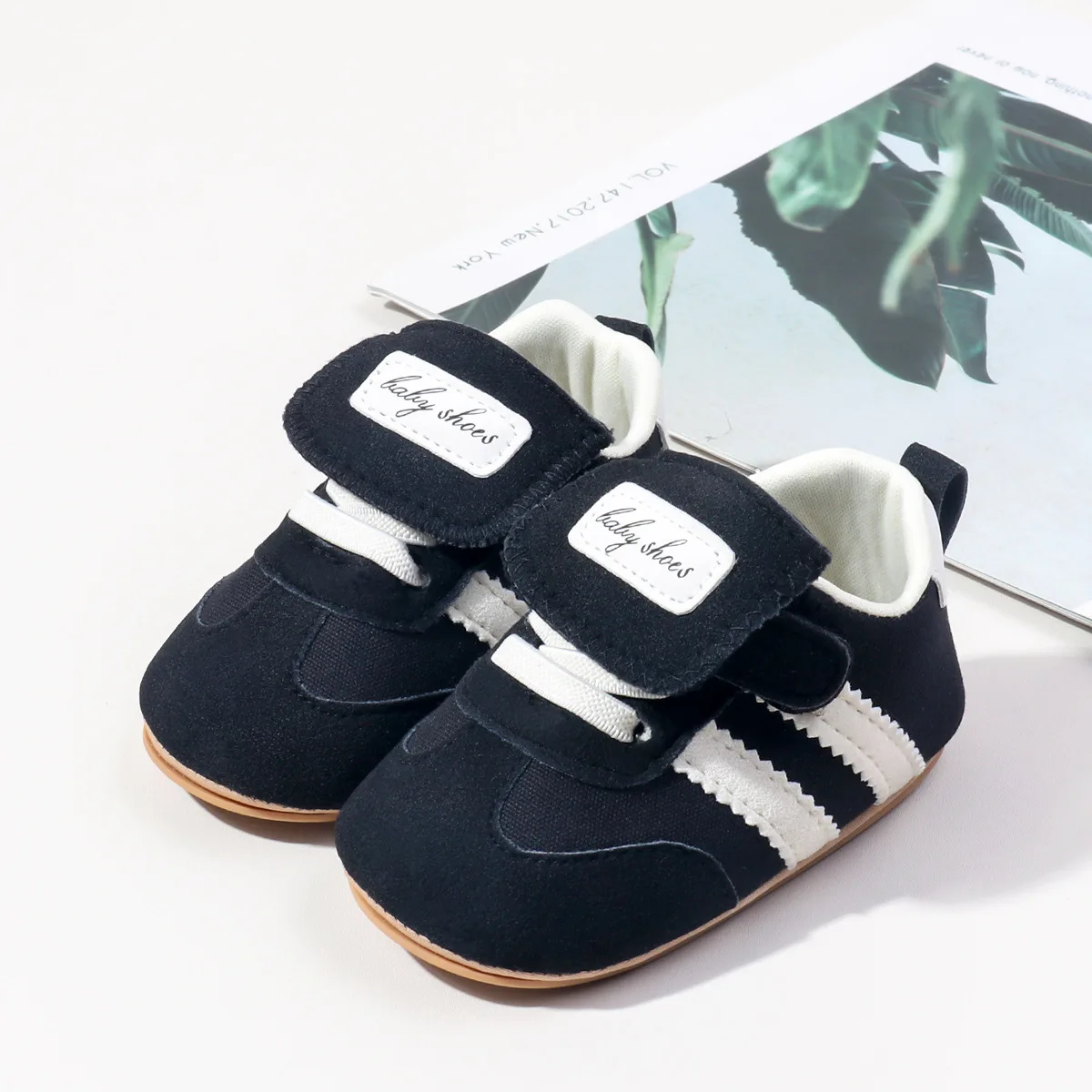 Zapatos de bebé de PU suave, zapatillas de deporte de alta calidad, zapatos deportivos de estilo primavera y otoño para niños y niñas, zapatos con suela antideslizante - imagen 2