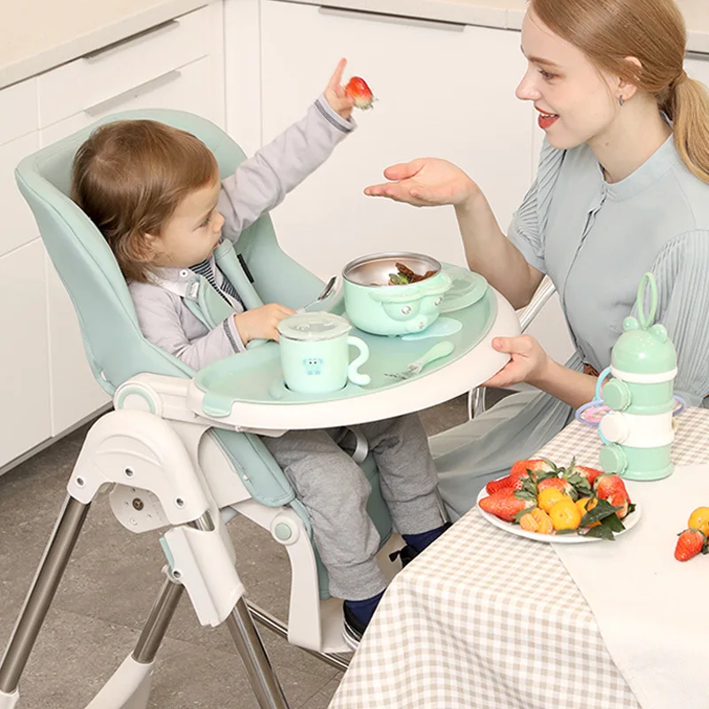 Trona Plegable Portátil multifuncional para bebé y niño - imagen 5