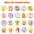 100Pcs Cartoon