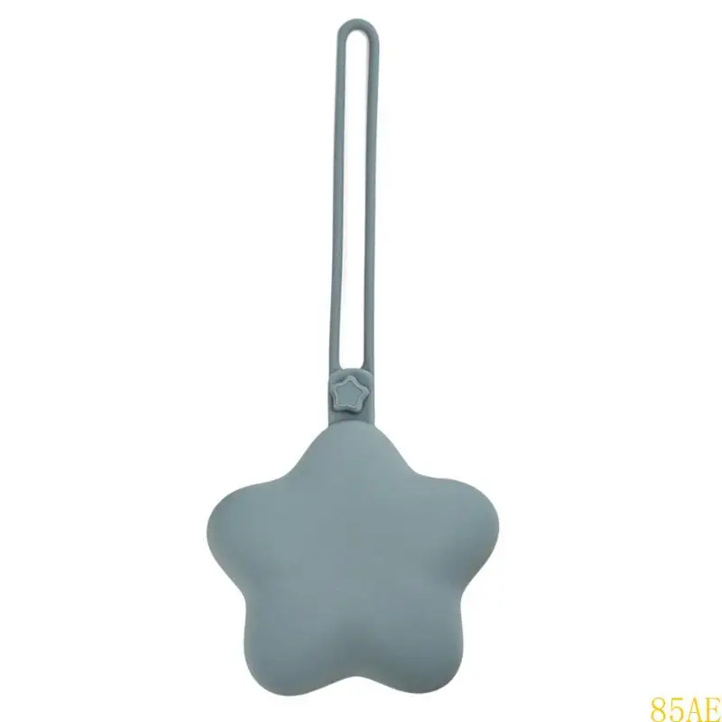 Estuche de almacenamiento compacto para chupete de silicona, caja organizadora ligera y portátil para chupete calmante para bebé - imagen 3