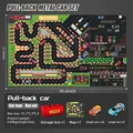 30pcs car and map