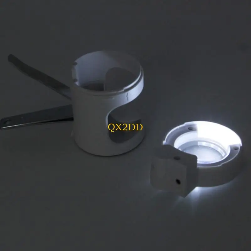 Las cortadoras uñas lupa iluminadas LED LED QX2D cuentan con diseño cilindro desmontable para manicura y uñas - imagen 5