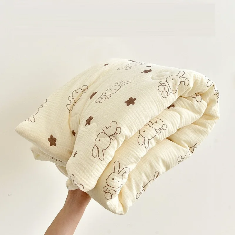 Edredón muselina de algodón bebé - Manta infantil primavera/invierno - imagen 5