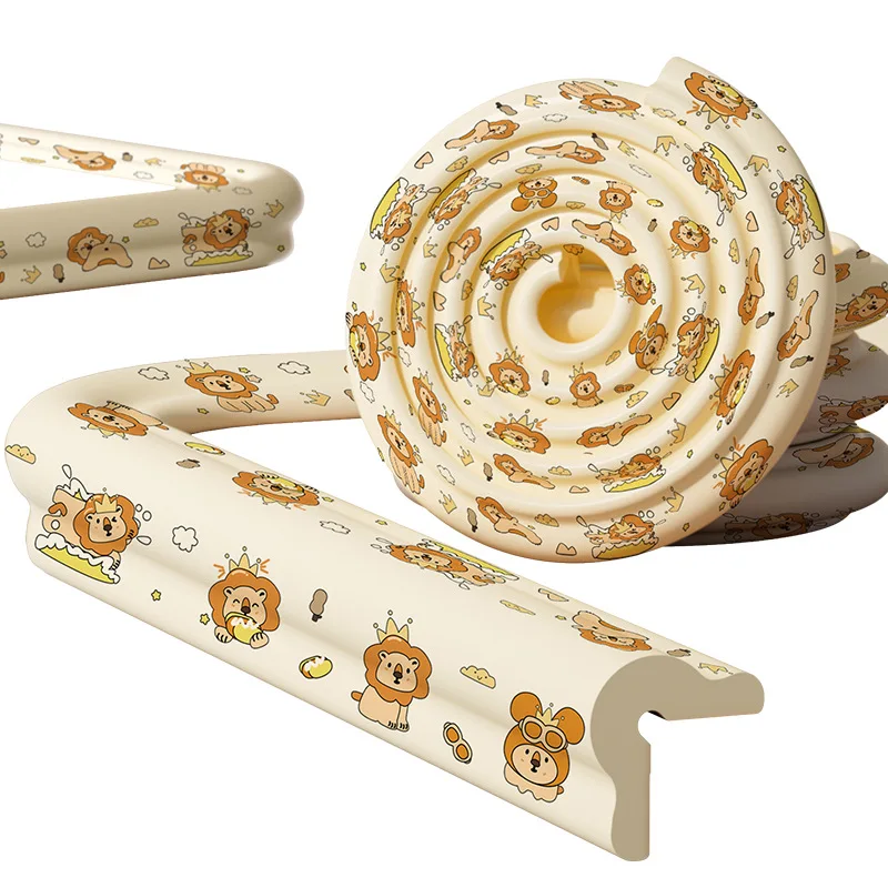 Protector de borde suave para niños: para esquinas, mesas, tira de parachoques segura para bebés, anticolisión, fácil de instalar, esencial para seguridad en el hogar. - imagen 4