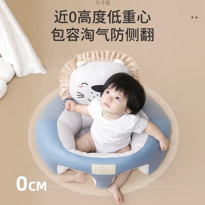 Asientos para bebé, sofá, silla de aprendizaje para bebé, nuevo estilo para bebés, niños, práctica de sentarse, dispositivo de pie, silla de entrenamiento anticaída - imagen 4