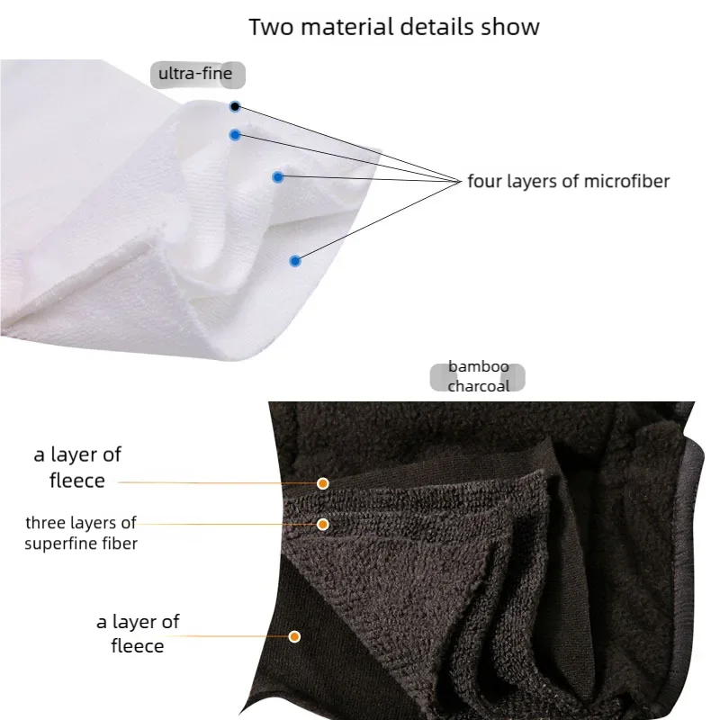 Inserto de pañal lavable bebé multicapa algodón forma hueso - imagen 5