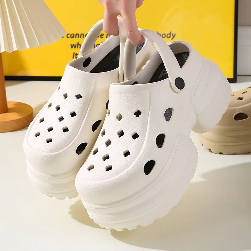 Zapatillas de plataforma para niña – EVA suave con suela gruesa verano