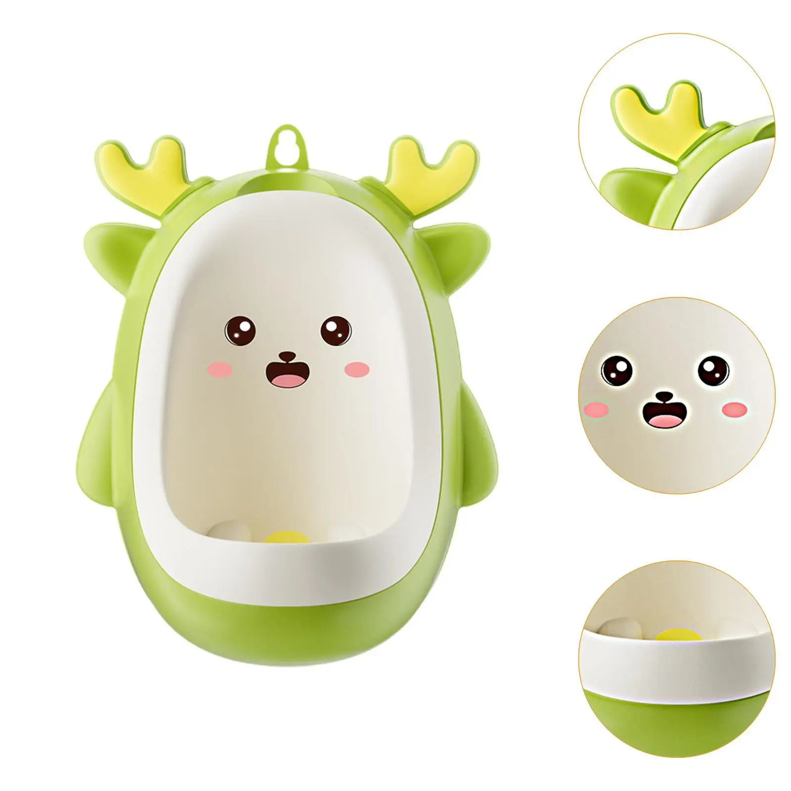 Orinal de pie, entrenador de orinar colgante, orinal colgante montado en la pared, urinario, urinarios, entrenamiento de inodoro para niños, bebés y niños - imagen 5