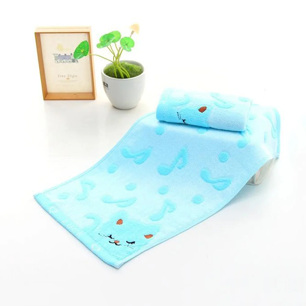 Toalla Infantil de Fibra de Bambú con Dibujos Animados, Azul, Suave, Ligera, de Secado Rápido, Toallas de Baño de Bambú para Niños, para el Hogar y Exteriores - imagen 4